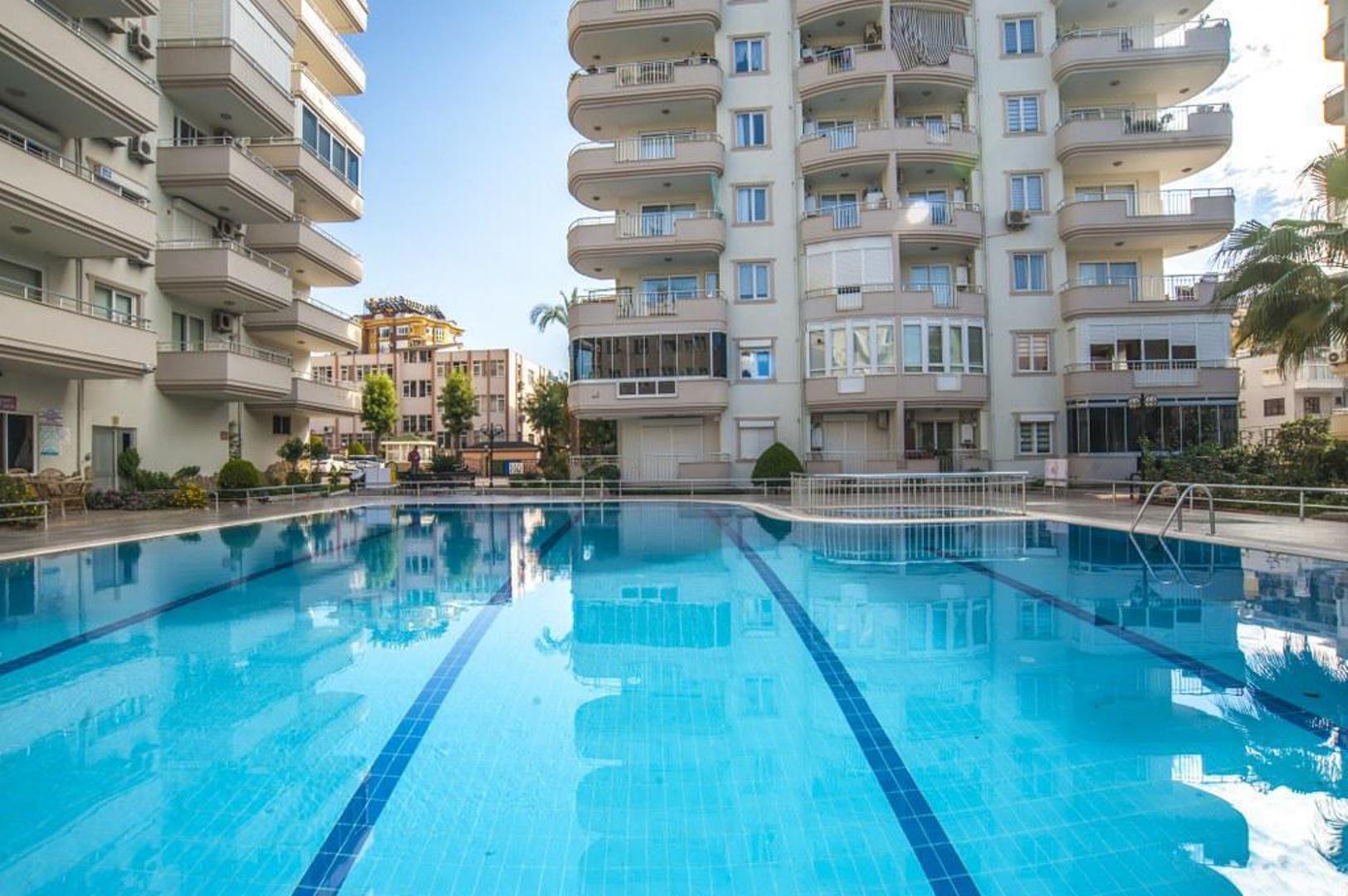 Alanya Real Estate Furnished 3 Room Apartment For Sale In Cleopatra Alanya 01