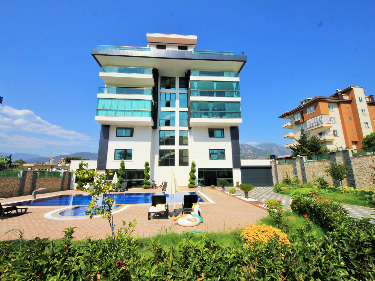 Alanya Real Estate Furnished Cheap 3 Room Apartment For Sale In Kestel Alanya 01