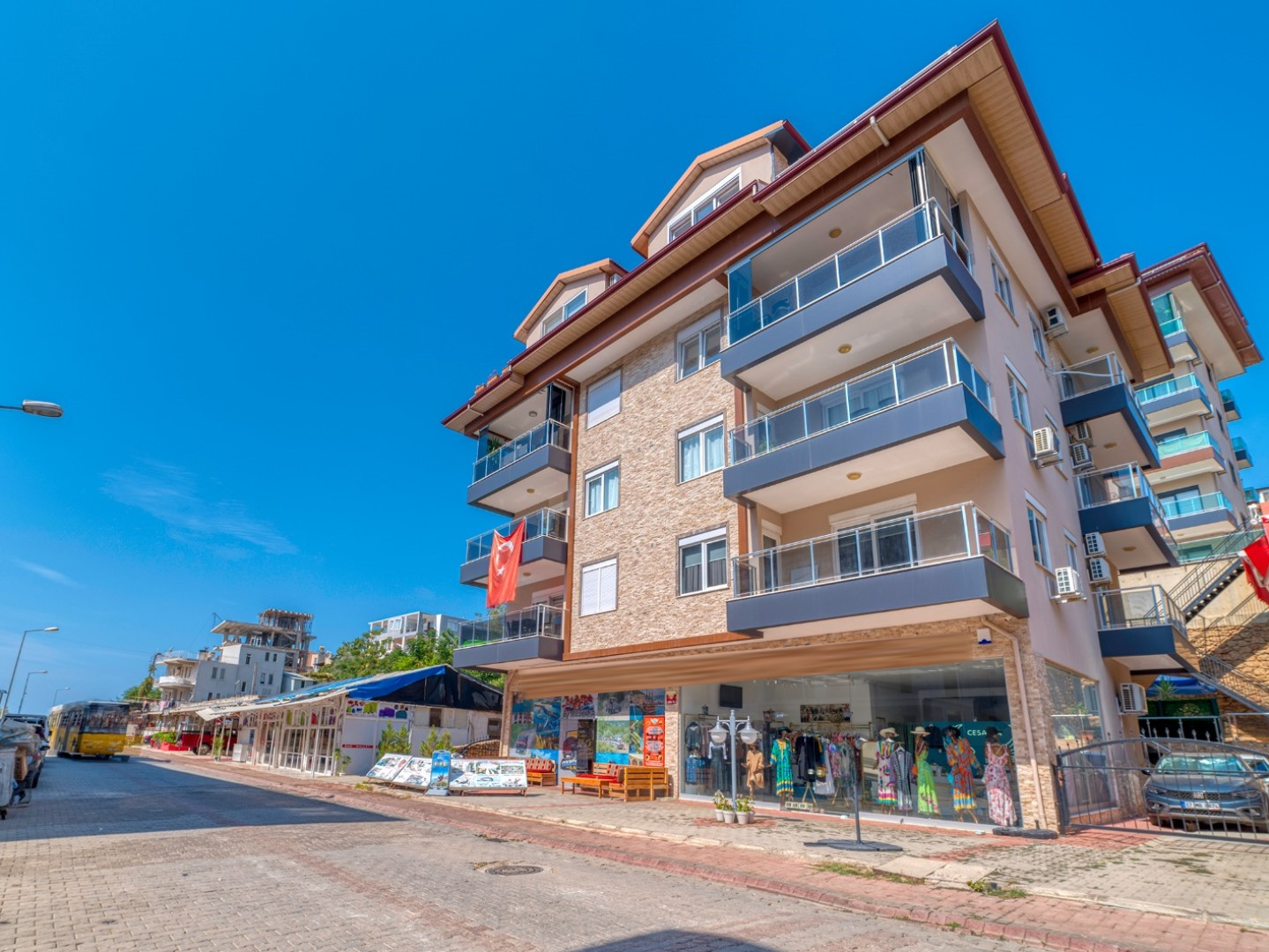 Alanya Real Estate Luxury Furnished Cheap 3 Room Apartment For Sale In Kestel Alanya 02