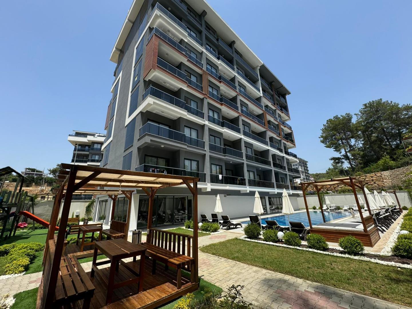 Alanya Real Estate Suitable For Citizenship Furnished 3 Room Duplex For Sale In Kargicak Alanya 12