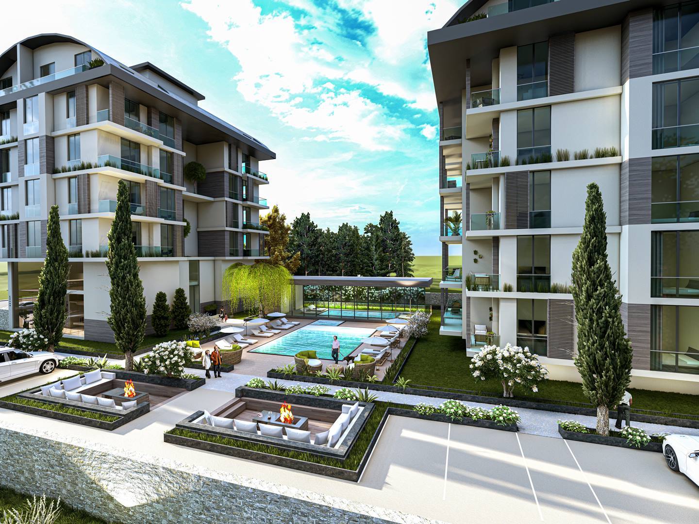 Alanya Real Estate Suitable For Citizenship 4 Room Penthouse Duplex For Sale In Oba Alanya 14