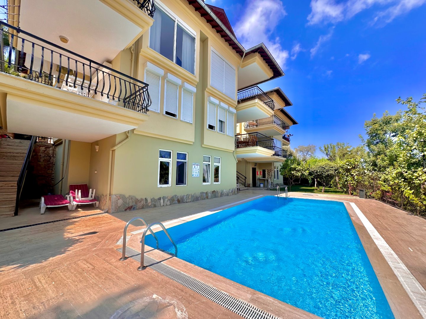 Alanya Real Estate Suitable For Citizenship Furnished 5 Room Duplex For Sale In Oba Alanya 12