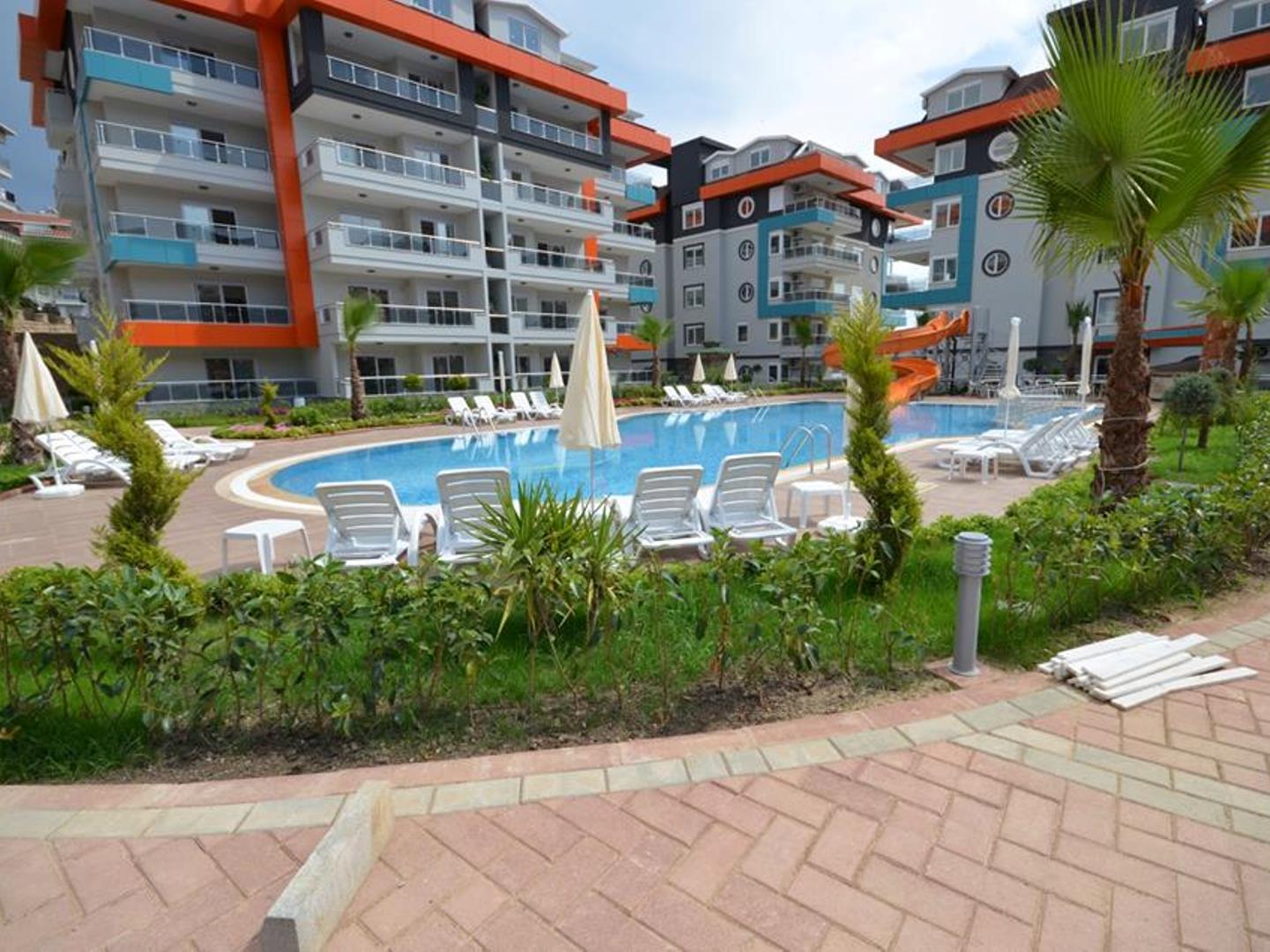 Alanya Real Estate Furnished 3 Room Garden Duplex For Sale In Kestel Alanya 10