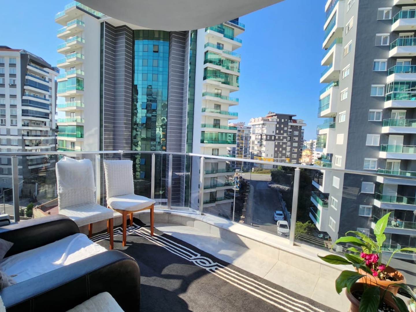 Alanya Real Estate Sea View Furnished 3 Room Apartment For Sale In Mahmutlar Alanya 10