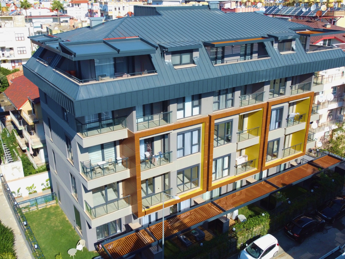 Alanya Real Estate Sea View Furnished 3 Room Apartment For Sale In Mahmutlar Alanya 10