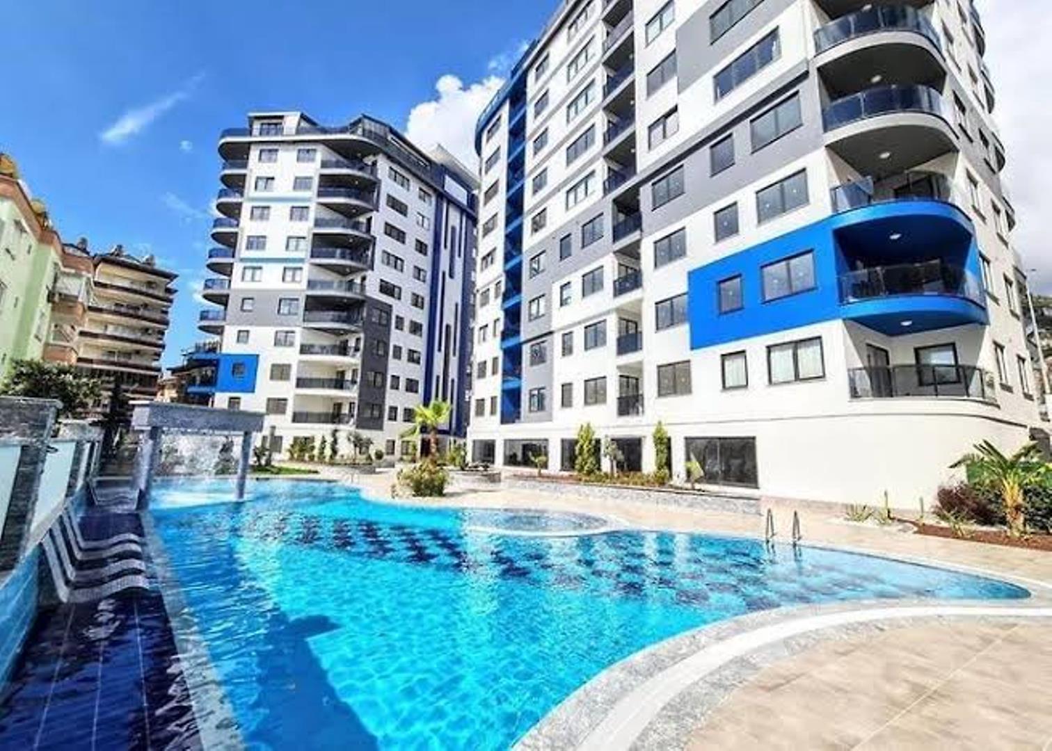 Alanya Real Estate Sea View Furnished 2 Room Flat For Sale In Kargicak Alanya 12