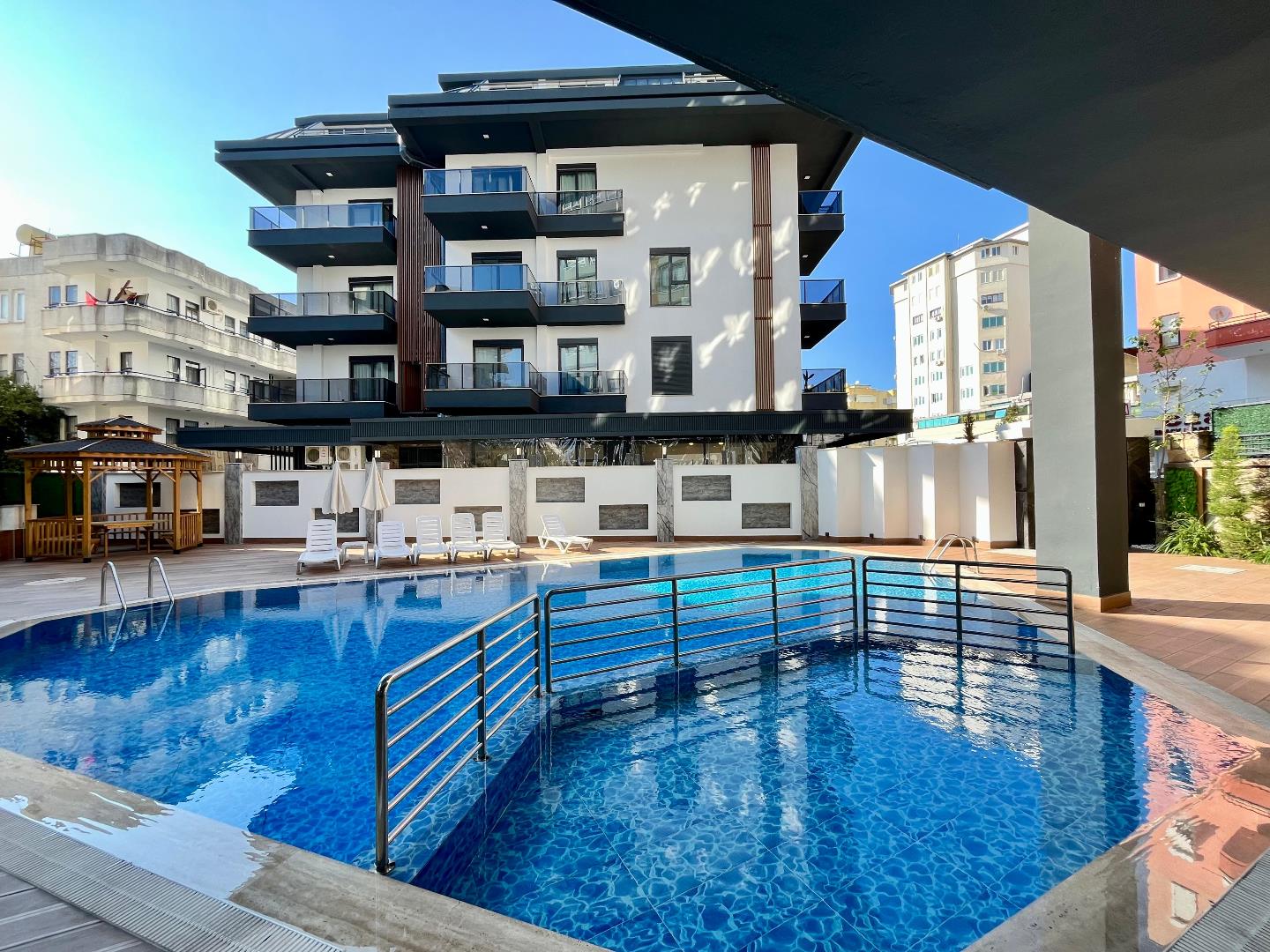 Alanya Real Estate Sea View 3 Room Apartment For Sale In Mahmutlar Alanya 14